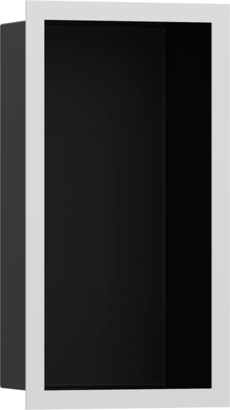 Népszerű Hansgrohe XtraStoris Individual falfülke matt fekete színben, design kerettel 300/150/100, matt fehér 56095700Hansgrohe
