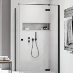 Radaway Essenza New Black KDJ 120 J szögletes fekete zuhanykabin (ajtó része) 385042-54-01RRadaway Vedd meg most