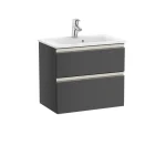 Gyors kiszállítás Roca The Gap Compact 60 cm fürdőszoba bútor mosdóval, antracit A851495153Roca