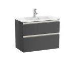 Bestseller Roca The Gap Compact 70 cm fürdőszoba bútor mosdóval, antracit A851496153Roca
