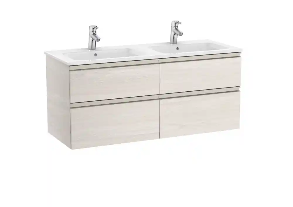 Prémium Roca The Gap 120 cm fürdőszoba bútor mosdóval, északi hamu A851483434Roca