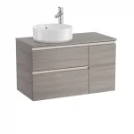 Roca The Gap 900 mm fürdőszoba bútor pultos mosdóhoz, texturált tölgy A851503402Roca Csak ma