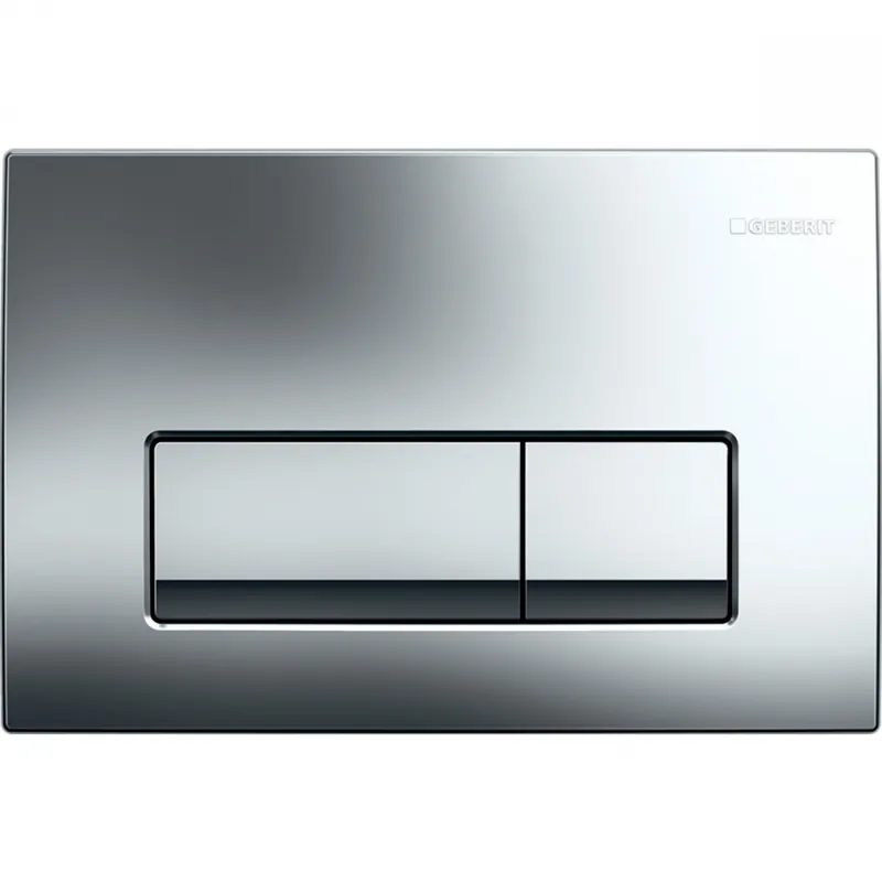 Csak ma Geberit Delta 50 működtetőlap, 2 mennyiséges öblítéshez fényes króm 115.119.21.1Geberit