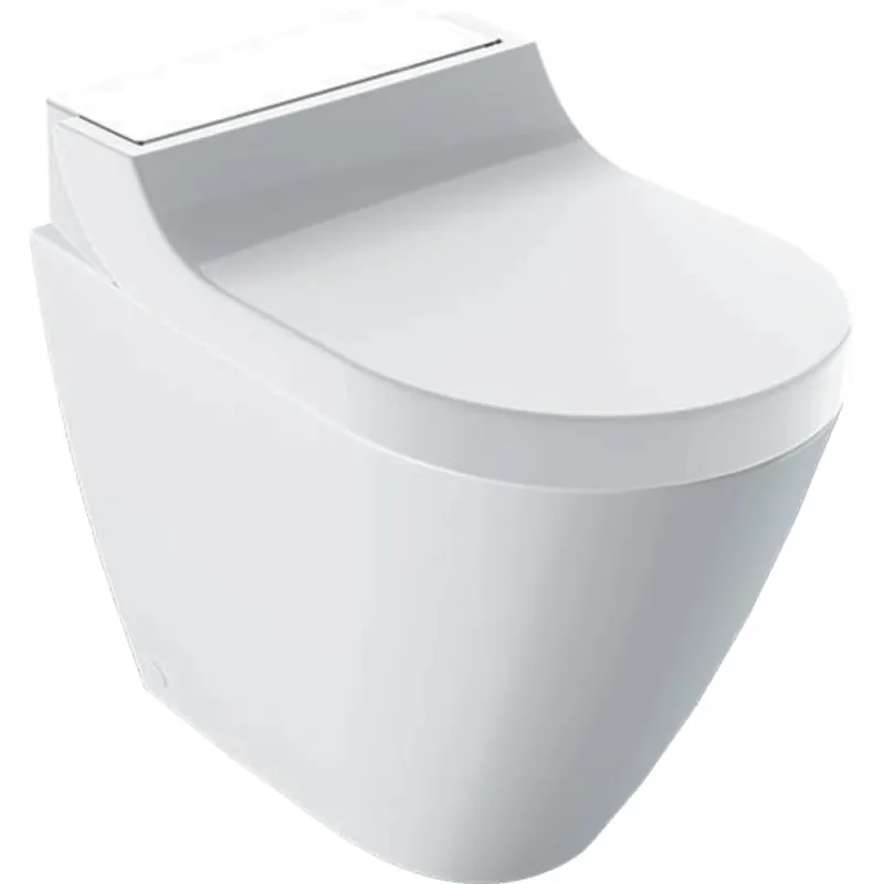 Geberit AquaClean Tuma Classic álló WC komplett higiéniai berendezés, falhoz illeszthető alpin fehér 146.320.11.1Geberit Ne maradj le