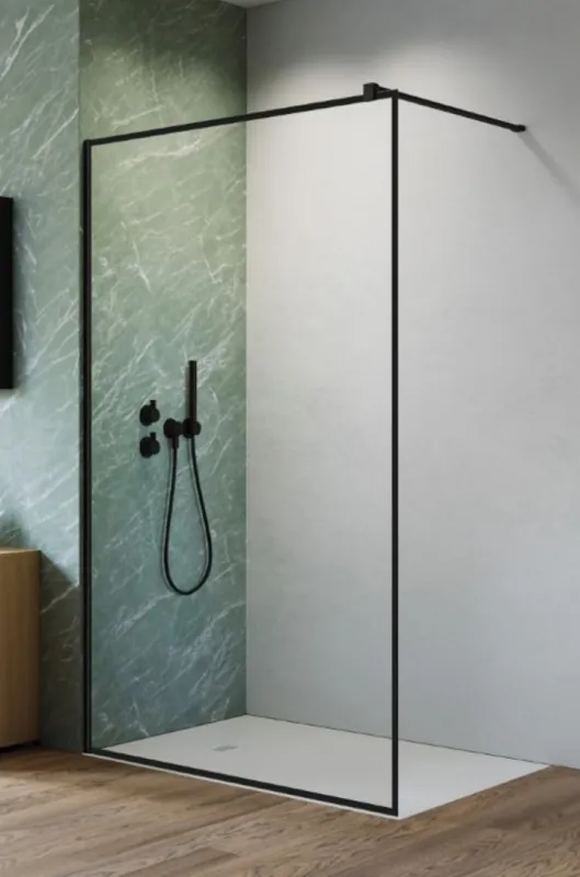 Radaway Nes Black Walk-in II Frame zuhanyfal 100 cm 10013100-54-56Radaway Rendeld meg most