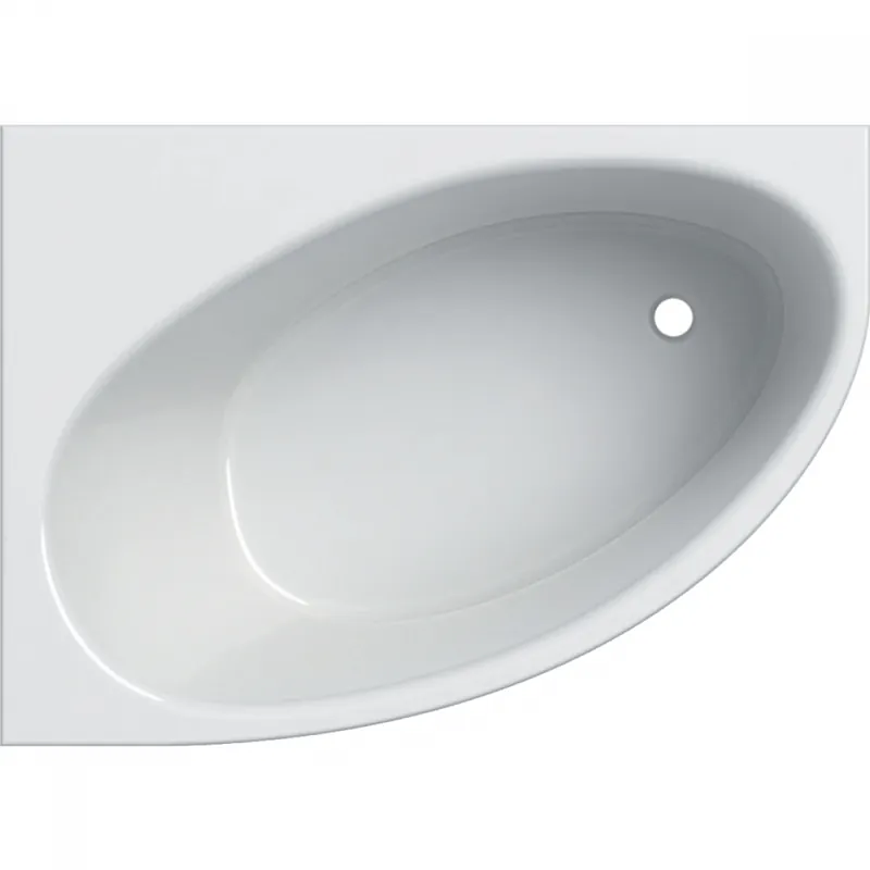 Geberit Selnova aszimmetrikus fürdőkád lábakkal 140x100 cm 554.270.01.1Geberit Szuper akció