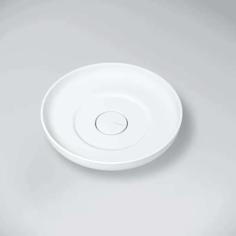 Marmy GWEN 40 cm ráültethető öntöttmárvány mosdó, fehér 6 301 52 04 00 18 (K)Marmy Olcsóbb