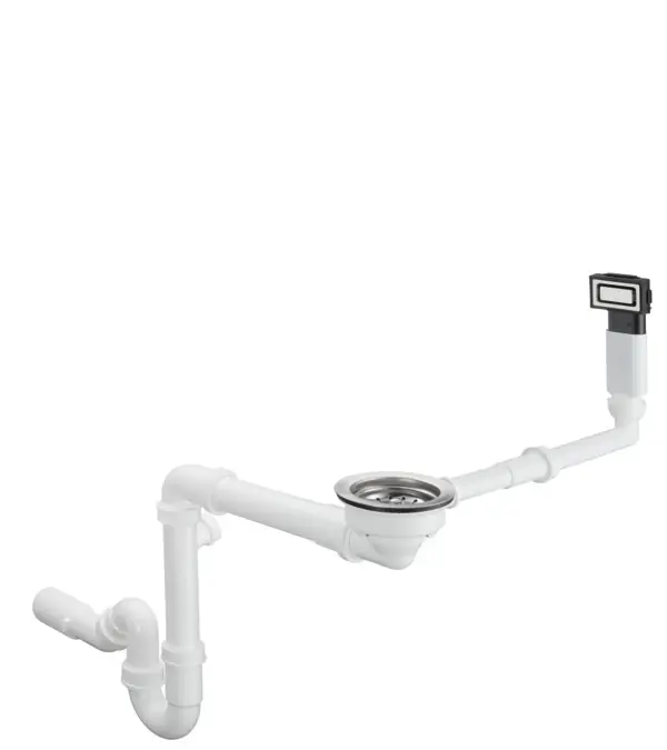 Ajánlat Hansgrohe D14-10 Manuális lefolyógarnitúra egymedencés mosogatóhoz 43921800Hansgrohe
