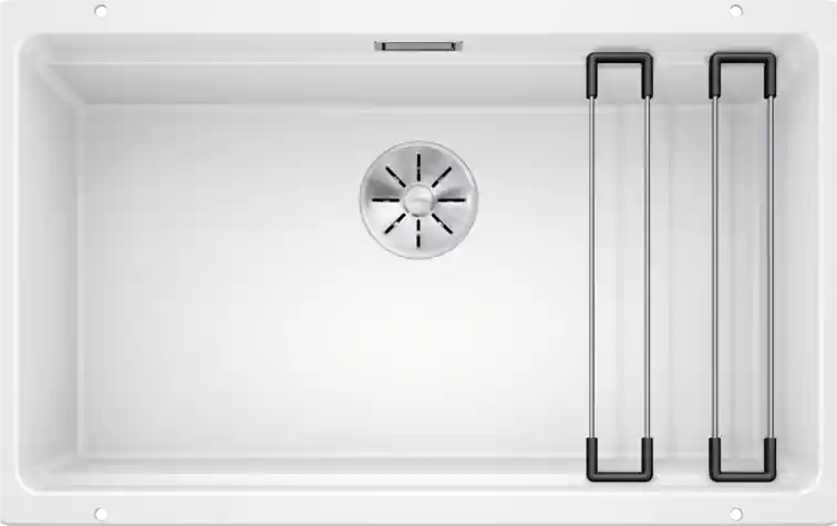 Exkluzív ajánlat BLANCO ETAGON 700-U alulról beépíthető gránit mosogató excenter nélkül, fehér 525171Blanco