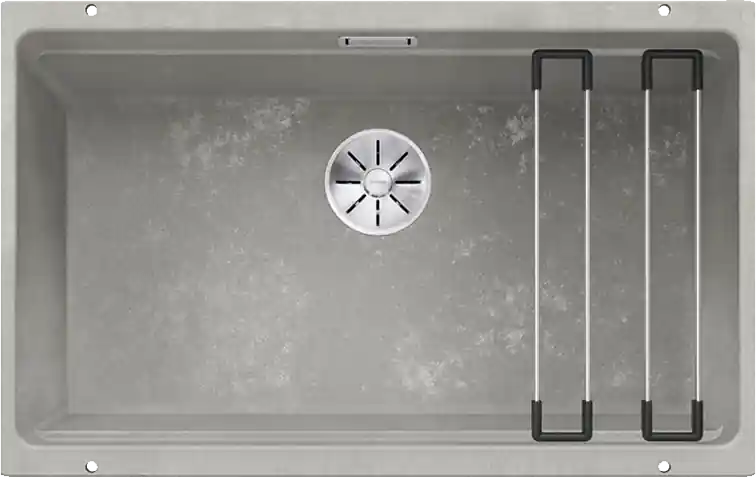 Akció BLANCO ETAGON 700-U alulról beépíthető gránit mosogató excenter nélkül, beton-style 526342Blanco