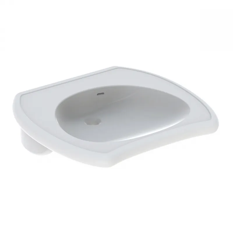 Geberit Vitalis akadálymentes mosdó, 65x15x60cm, csaplyuk nélkül, túlfolyóval 121765000Geberit Olcsó