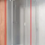 Radaway Nes KDJ II 90 B szögletes zuhanykabin ajtó 10032090-01-01LRadaway Szuper ajánlat