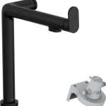 Hansgrohe Aqittura M91 Vízszűrős konyhai csaptelep 240, 1jet, matt fekete 76804670Hansgrohe Olcsóbb