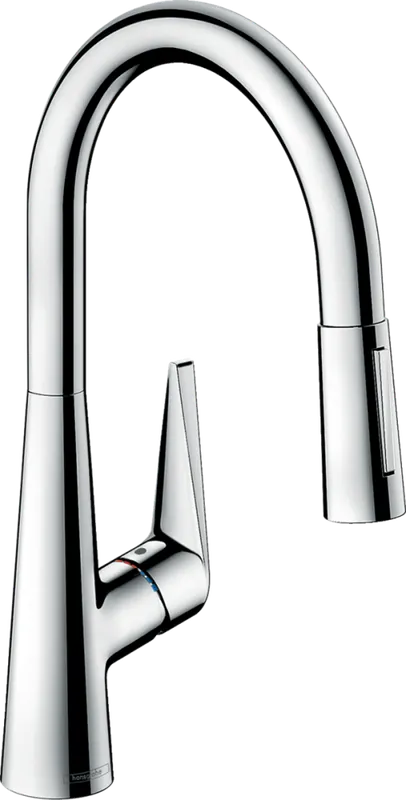 Biztonságos fizetés Hansgrohe Talis M51 egykaros konyhai csaptelep kihúzható zuhanyfejjel ECO 200, króm 72817000Hansgrohe
