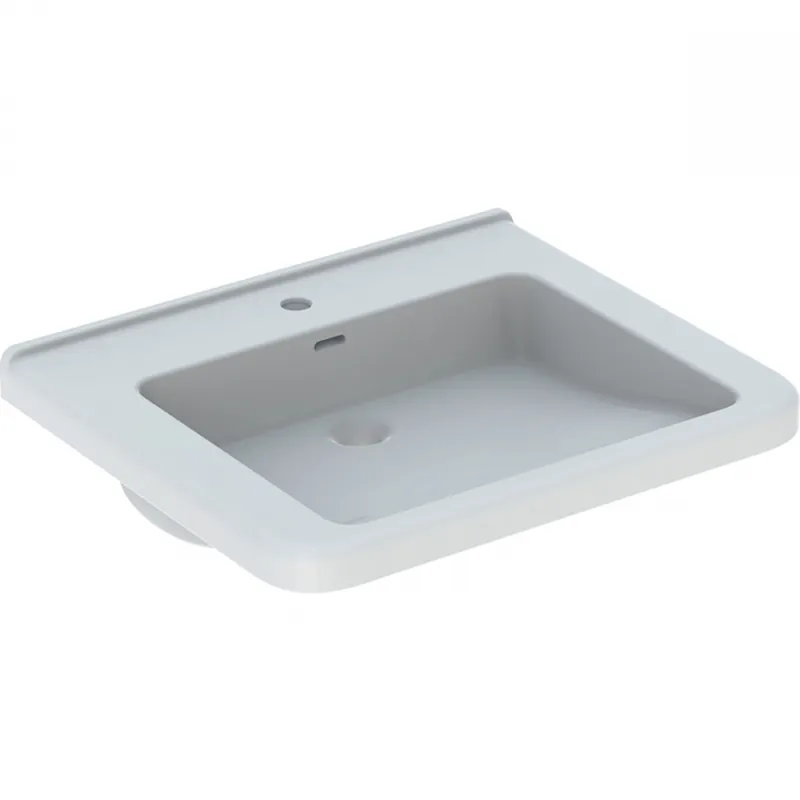 Rendeld meg most Geberit Selnova Comfort Square akadálymentes mosdó, 65x15.5x55cm, túlfolyóval 500.788.01.1Geberit
