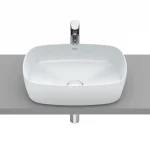 Gyors kiszállítás Roca Inspira SOFT 50x37 cm pultra ültethető FINECERAMIC mosdó perla A327500630Roca