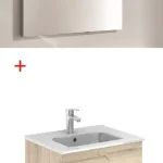 Royo Bannio Vitale 60 fürdőszobabútor szett, Kyra mosdóval, nature beige 72964-KRoyo Bannio Vedd meg most