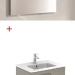 Royo Bannio Vitale 60 fürdőszobabútor szett, Kyra mosdóval, smoky matt 72961-KRoyo Bannio Ne maradj le