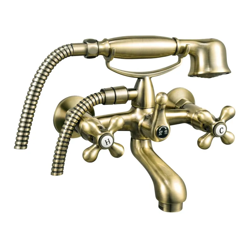 Biztonságos vásárlás Ferro Antica kádcsaptelep zuhanyszettel, bronz BAI11BRFerro