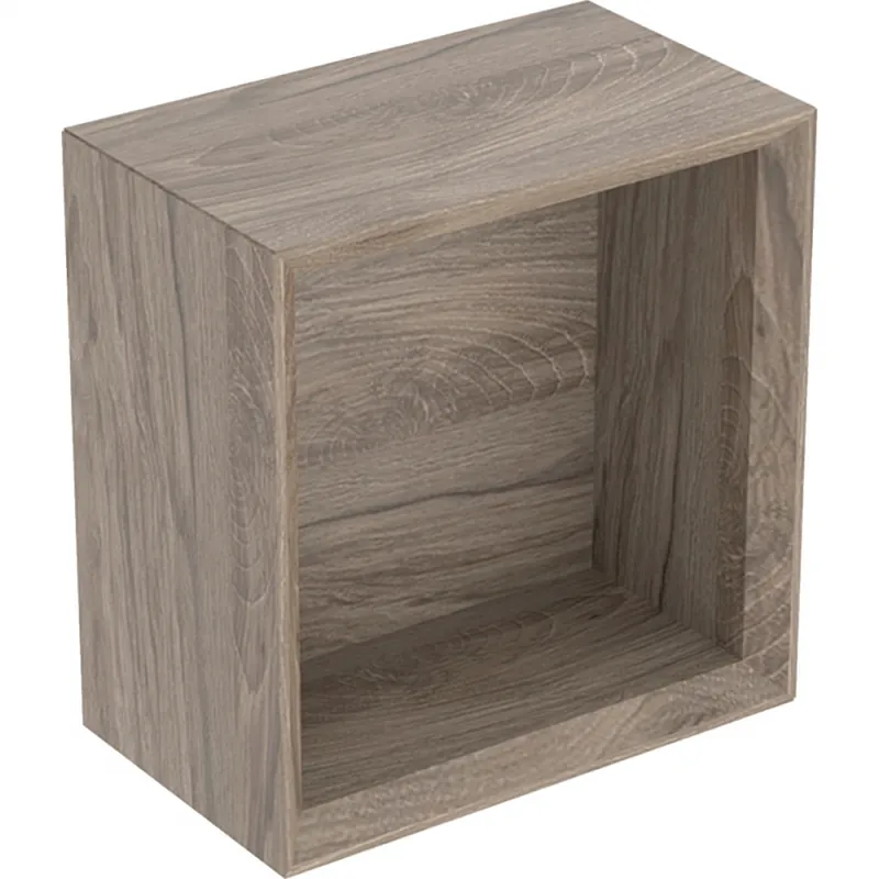 Akció Geberit iCon négyzetes falidoboz, 22.5x23.3x13.2cm, Hikoridió/Melaminos faszerkezet 502.321.JR.1Geberit