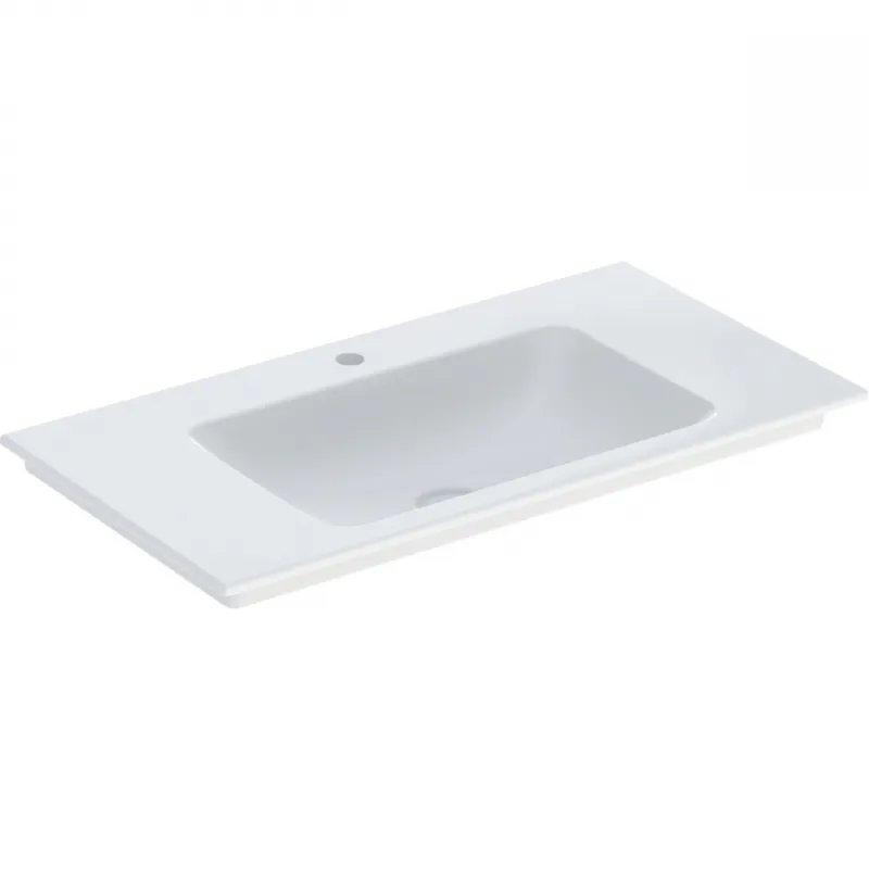 Ne maradj le Geberit ONE mosdó alsószekrényhez, 90x48cm, csaplyukkal, túlfolyó nélkül, fehér/KeraTect 505.010.01.3Geberit