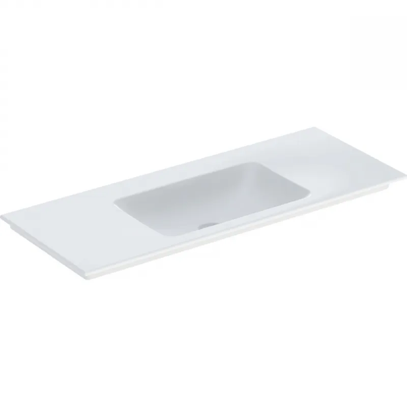 Geberit ONE mosdó alsószekrényhez, 120x48cm, csaplyuk és túlfolyó nélkül, fehér/KeraTect 505.011.01.5Geberit Vedd meg most