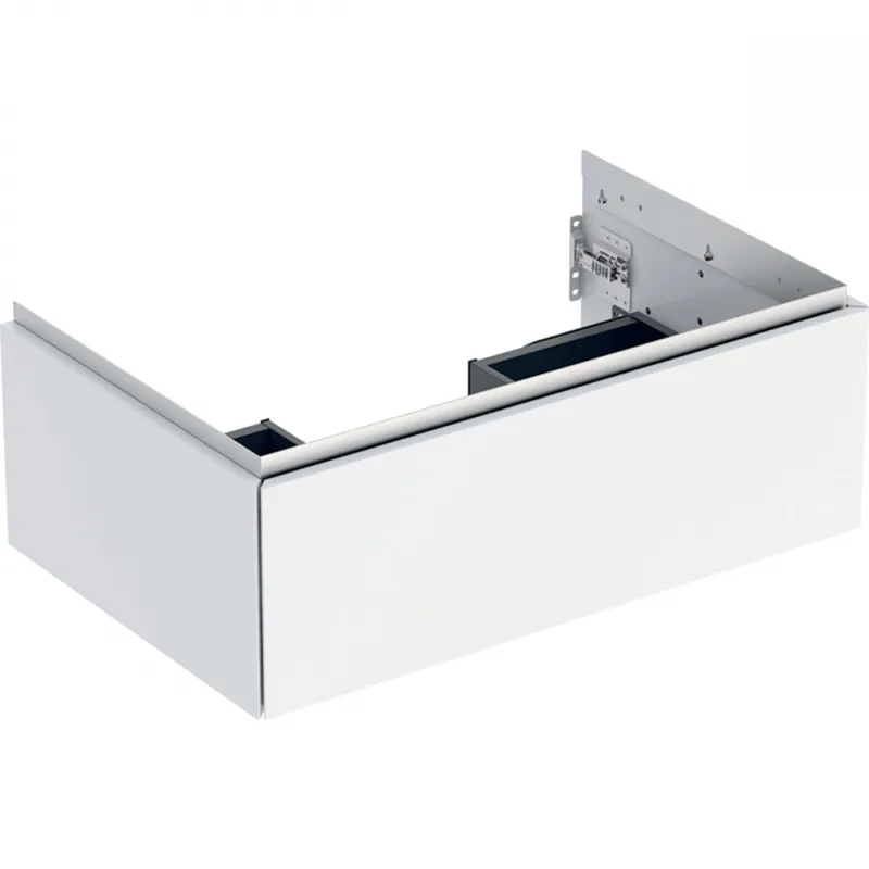 Geberit ONE alsó szekrény mosdóhoz, egy fiókkal, 75x26.6x47cm, fehér / magasfényű bevonat 505.072.00.1Geberit Kihagyhatatlan ajánlat