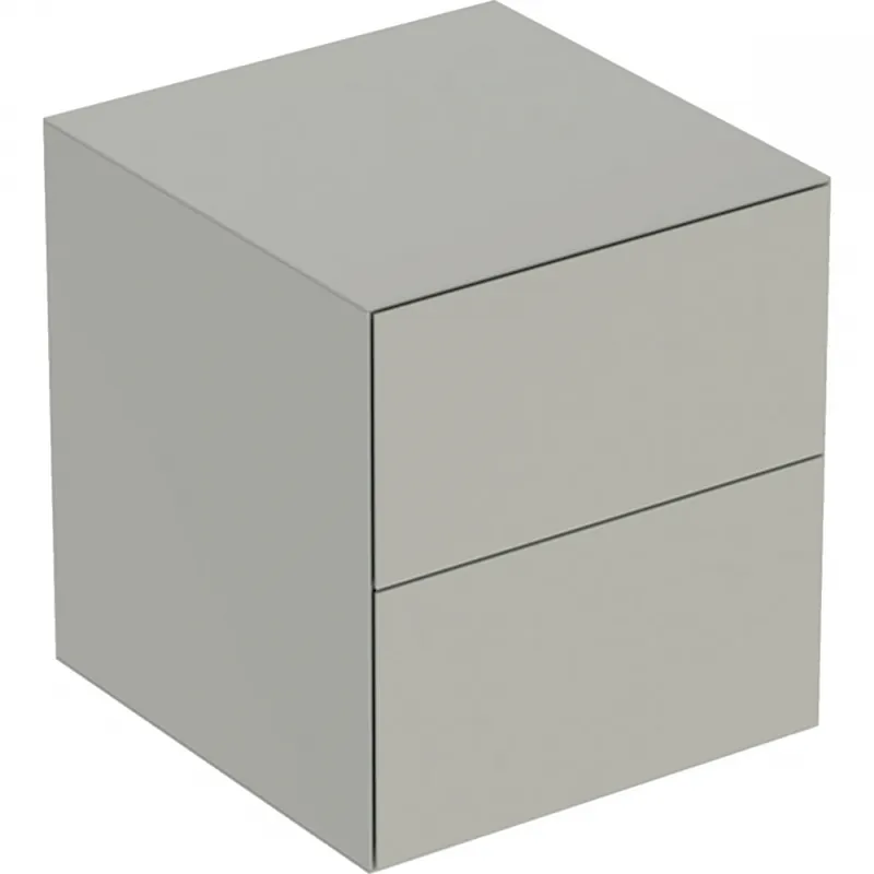 Geberit ONE oldalsó szekrény, két fiókkal, 45x49.2x 47cm, greige/matt bevonat 505.077.00.7Geberit Utolsó esély