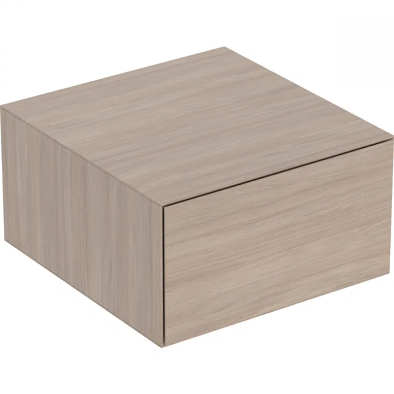Expressz kézbesítés Geberit ONE oldalsó szekrény, egy fiókkal, 45x24.5x 47cm, tölgy/melaminos faszerkezet 505.078.00.5Geberit