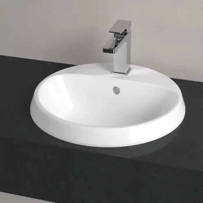 Kihagyhatatlan ajánlat Villeroy & Boch Architectura 45 cm beépíthető mosdó túlfolyóval 5A654501Villeroy & Boch