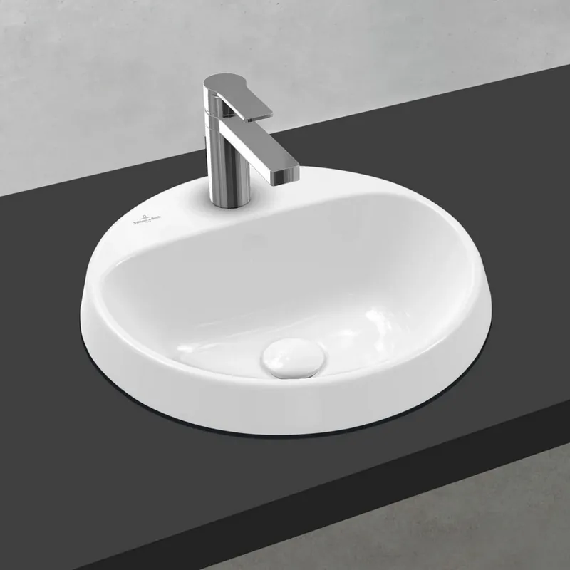 Kihagyhatatlan ajánlat Villeroy & Boch Architectura 45 cm beépíthető mosdó túlfolyó nélkül 5A654601Villeroy & Boch