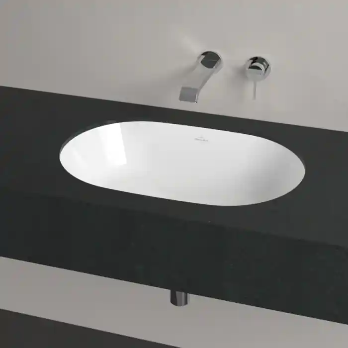 Villeroy & Boch Architectura 57x37,5 cm alulról beépíthető mosdó túlfolyó nélkül CeramicPlus felülettel 5A7661R1Villeroy & Boch Outlet