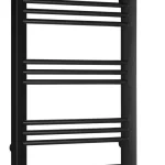 Vedd meg online Sapho LEONTES fürdőszobai radiátor, 595x944mm, 423W, matt fekete NT609BSapho