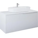 AREZZO design Malibu alsószekrény 120 1 fiók + 1 fiók , matt szürke AR-168385Arezzo Design Szuper akció