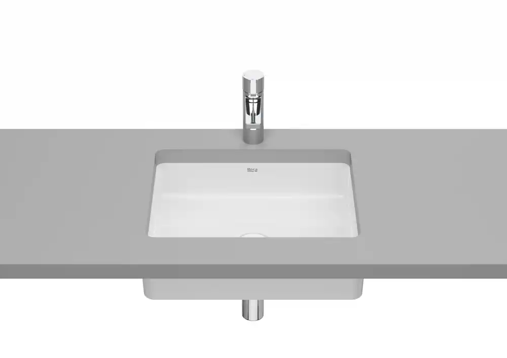 Roca Inspira alulról beépíthető Fineceramic mosdó 49,5x39 cm, fehér A327536000Roca Azonnal elérhető
