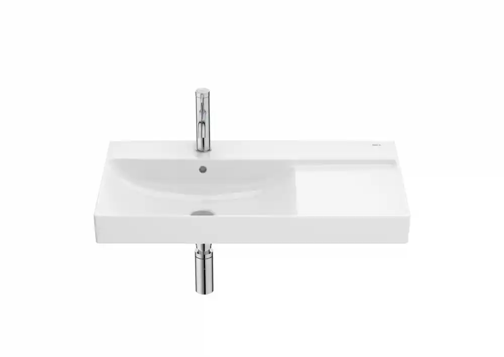 Roca Ona aszimmetrikus mosdó 80x46 cm fehér SuperGlaze felülettel A327689S00Roca Vedd meg most