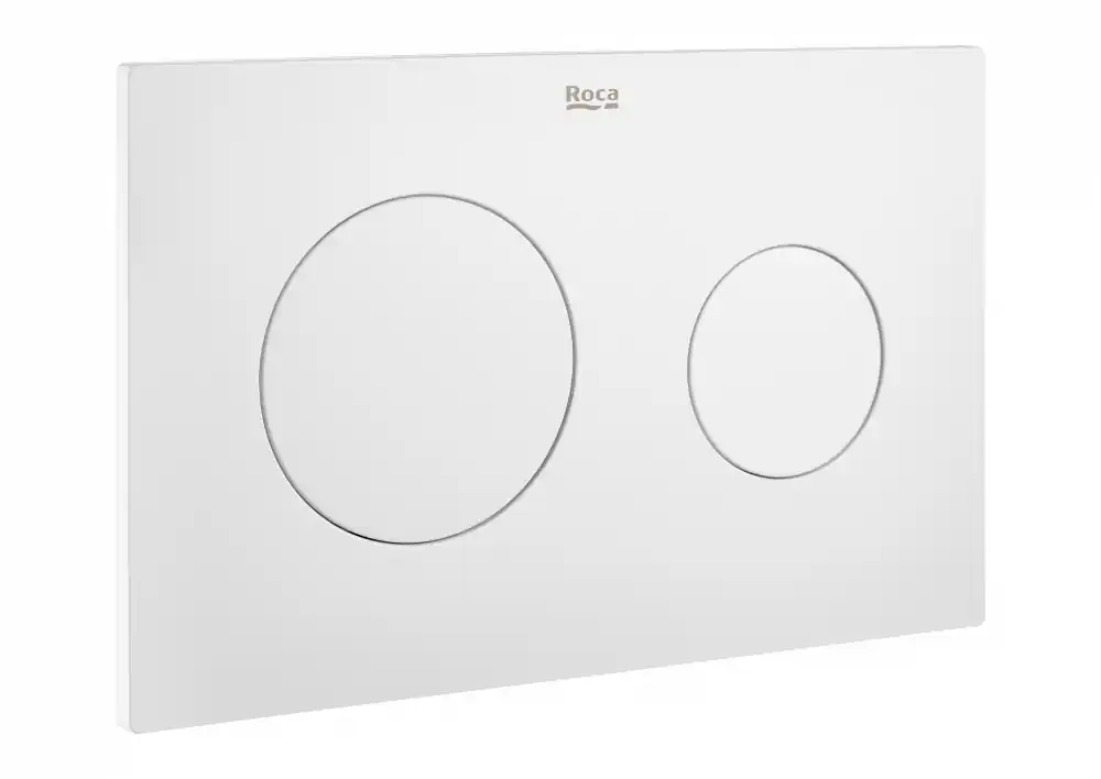 Roca PL10 DUAL kétmennyiséges nyomólap, matt fehér A890089207Roca Szuper akció