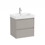 Olcsóbb Roca Ona 60 cm fürdőszoba bútor mosdóval, homok szürke A851688510Roca