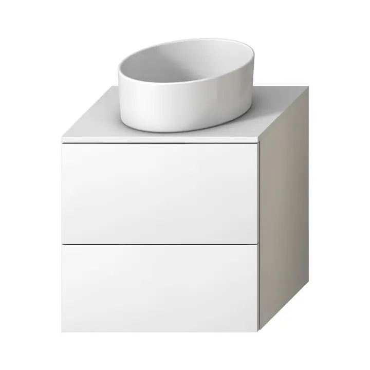Gyors szállítás Jika Mio mosdótartó szekrény pulthoz 61 cm fényes fehér H41J7154015001Jika