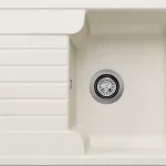 Expressz kézbesítés BLANCO ZIA 40S Silgranit mosogató szűrőkosárral, törtfehér 527195Blanco