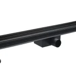 Roltechnik rozsdamentes zuhanyfolyóka 700 mm fekete RRFB-700Roltechnik Exkluzív ajánlat