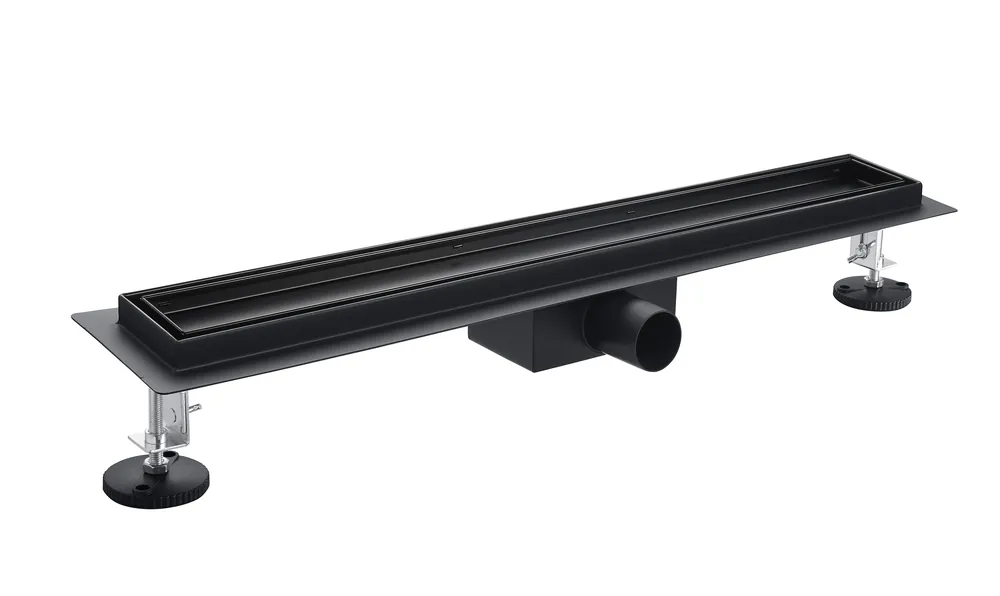 Roltechnik rozsdamentes zuhanyfolyóka 900 mm fekete RRFB-900Roltechnik Outlet