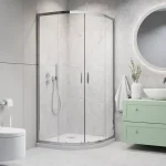 Olcsóbb H2O Comfort A 90x90 cm íves zuhanykabin 10229090-01-01 (18961)H2O