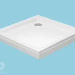 Szuper akció H2O Nero C Slim 90x90x8 cm szögletes zuhanytálca 12322H2O