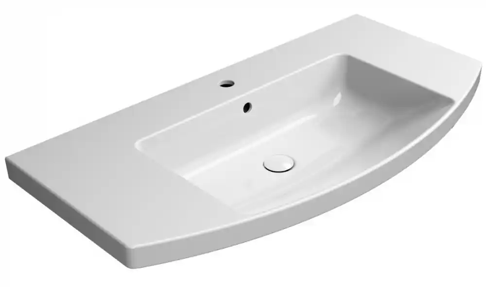 Sapho GSI NORM 100x52cm ExtraGlaze kerámiamosdó, fehér 8643111Sapho Olcsóbb