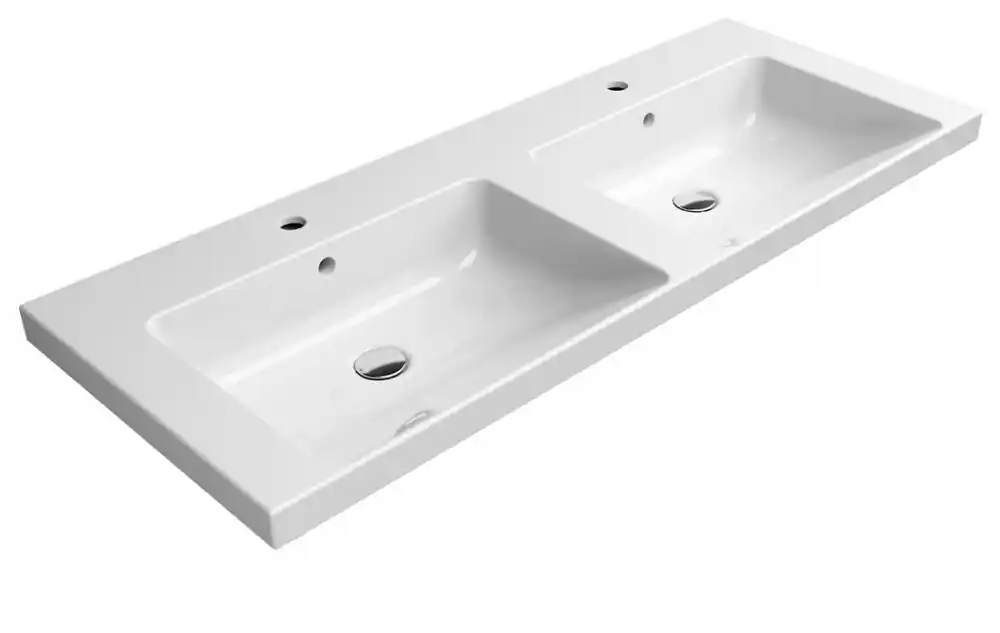 Exkluzív ajánlat Sapho GSI NORM 125x50cm ExtraGlaze kerámiamosdó, fehér 8627111Sapho