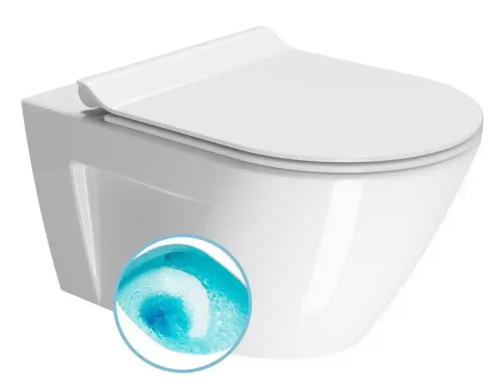 Sapho GSI NORM Swirlflush ExtraGlaze fali WC, fehér 861511Sapho Utolsó esély