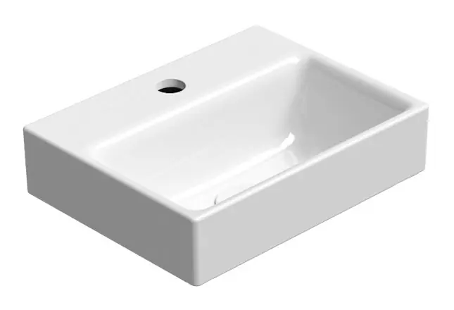 Sapho GSI NUBES 36x28cm ExtraGlaze kerámiamosdó, fehér 9638111Sapho Kiárusítás