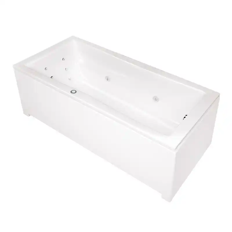 Biztonságos vásárlás Wellis Huron Hydro™ 180x80 cm-es hidromasszázs kád balos csaptelep nélkül WK00194Wellis