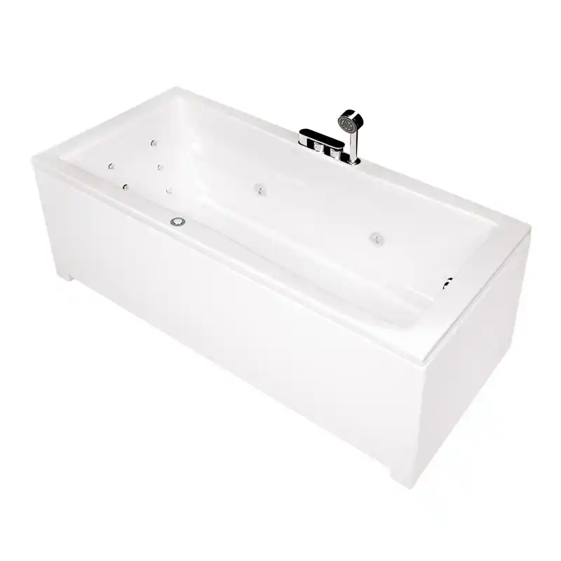 Wellis Huron Hydro™ 180x80 cm-es hidromasszázs kád balos Flipper csapteleppel WK00192Wellis Népszerű